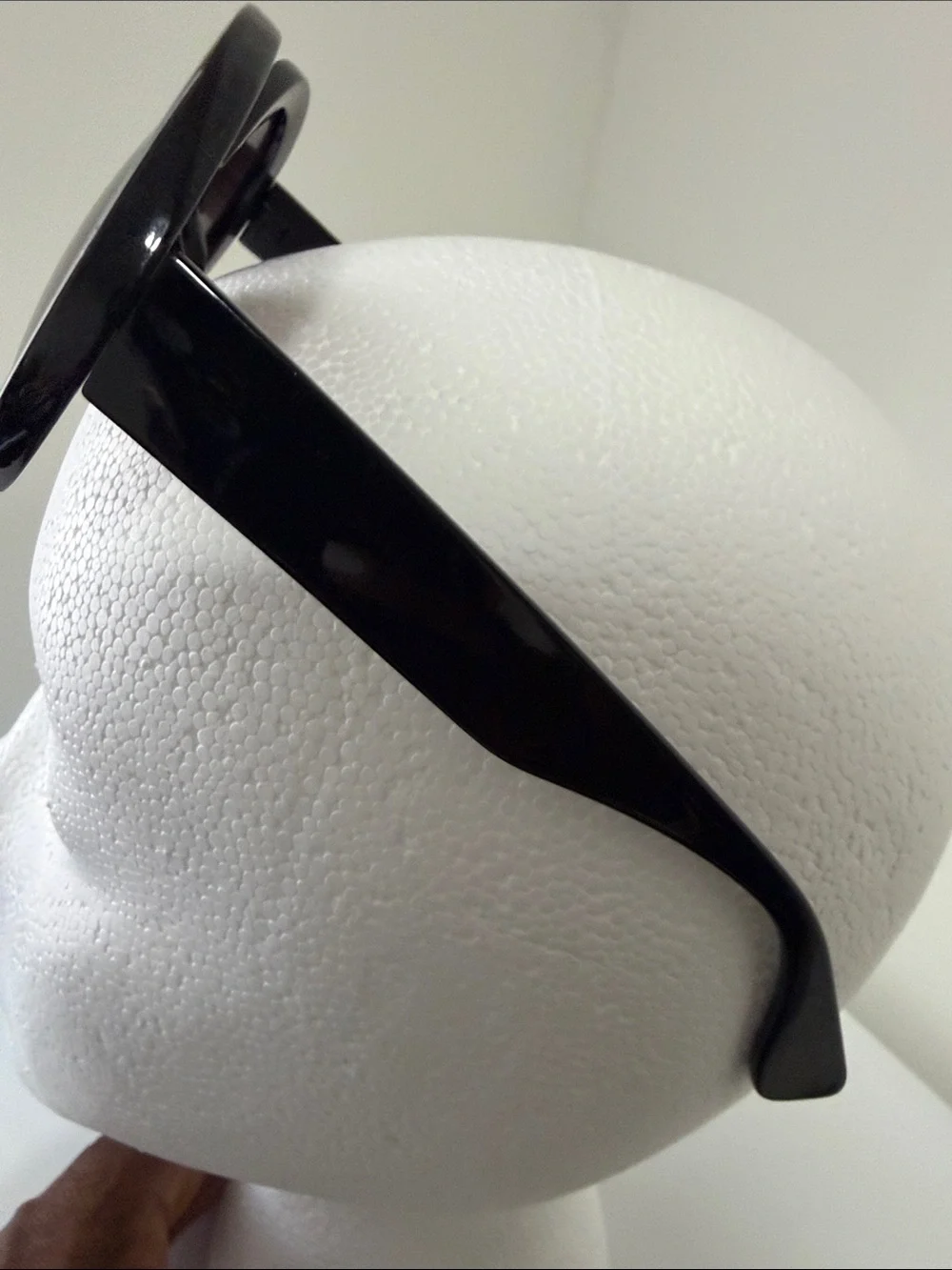 Black Round Sunglasses for Men